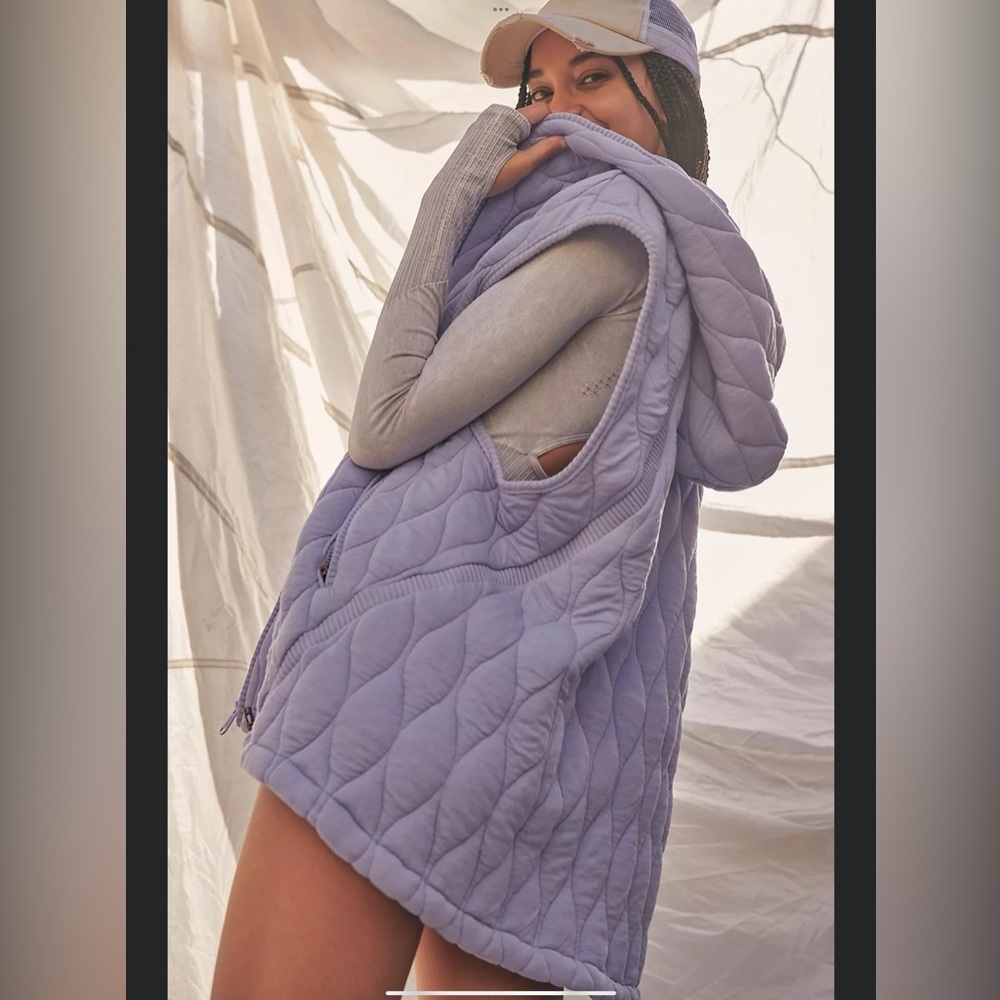 Free People Dream Big Quilted Vest